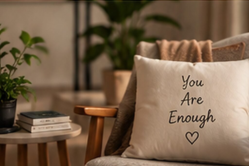 A calm welcoming space for honest reflection and self-care